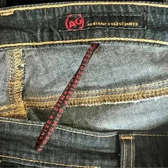 AG Adriano Goldschmied Flare Jeans Women's Size 26R Vintage Denim Y2K EUC - Picture 5 of 7